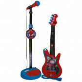 Set pentru copii cu chitară și microfon cu 6 coarde Spiderman 53374 2