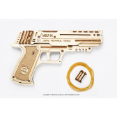 Pistol de puzzle mecanic 3D Ugears 53750 7