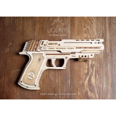 Pistol de puzzle mecanic 3D Ugears 53762 19