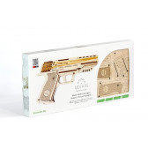 Pistol de puzzle mecanic 3D Ugears 53767 24