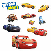 Autocolante cu mașini pentru fereastră Cars 53918 2