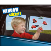 Autocolante cu mașini pentru fereastră Cars 53919 3