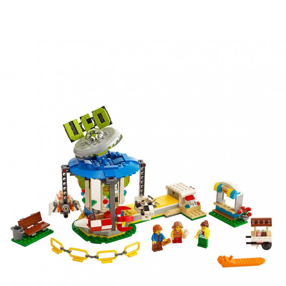 Lego Creator - Târg cu carusel cu 595 de piese Lego 53977 2
