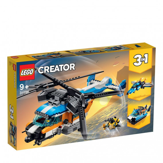 Set Constructor - Elicopter dublu rotor cu  569 de piese Lego 53978 