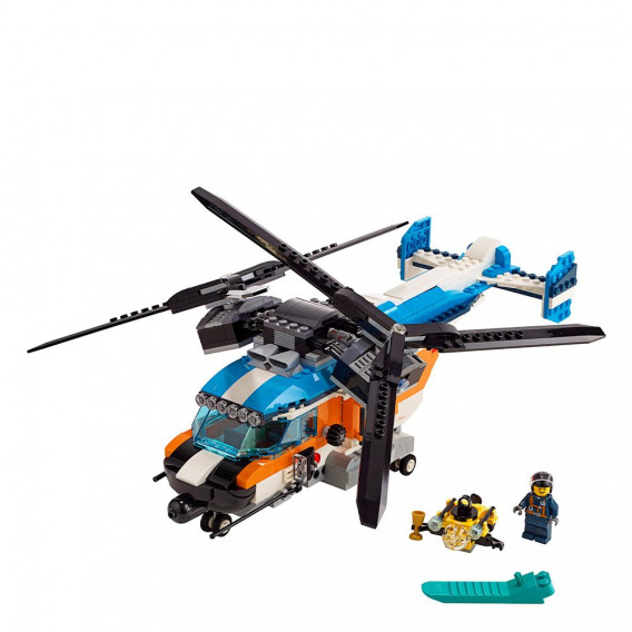 Set Constructor - Elicopter dublu rotor cu  569 de piese Lego 53979 2