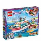 Set Constructor Barca misiunii de salvare cu 908 de piese Lego 54002 