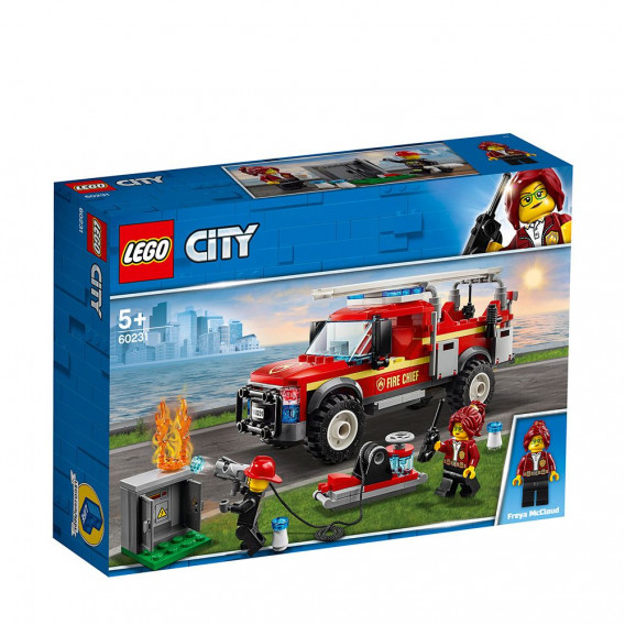 Set Constructor - Camionul comandantului de pompieri în 201 piese Lego 54024 