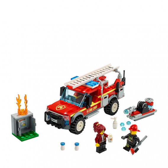 Set Constructor - Camionul comandantului de pompieri în 201 piese Lego 54025 2