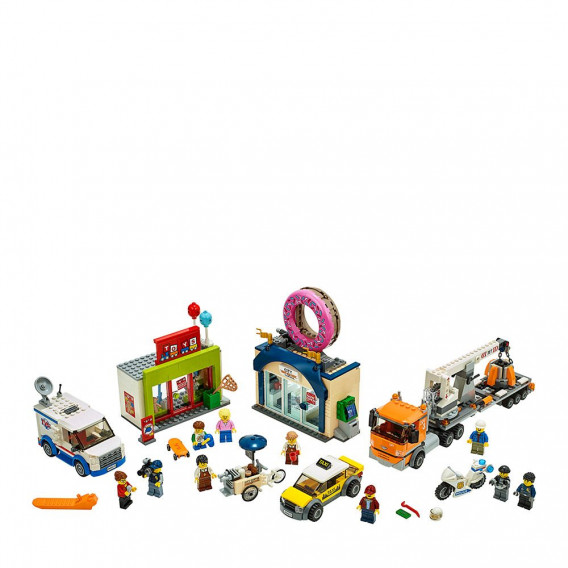 Set Constructor - Deschiderea unui magazin de gogoși cu 790 de piese Lego 54029 2