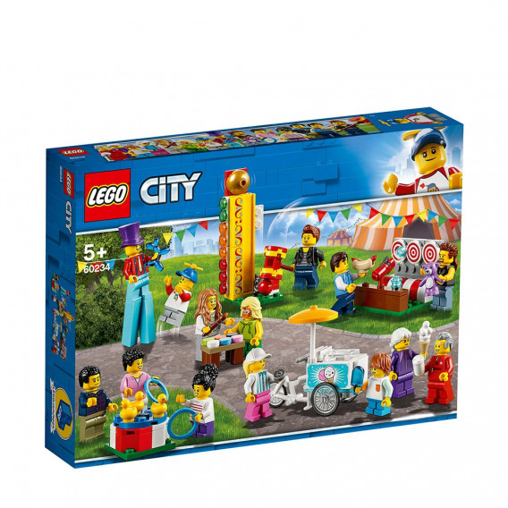 Set Constructor cu Oameni - Târg cu 183 de piese Lego 54030 