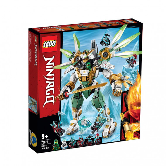 Lego ”Robotul Titanium din Lloyd” 876 piese Lego 54046 