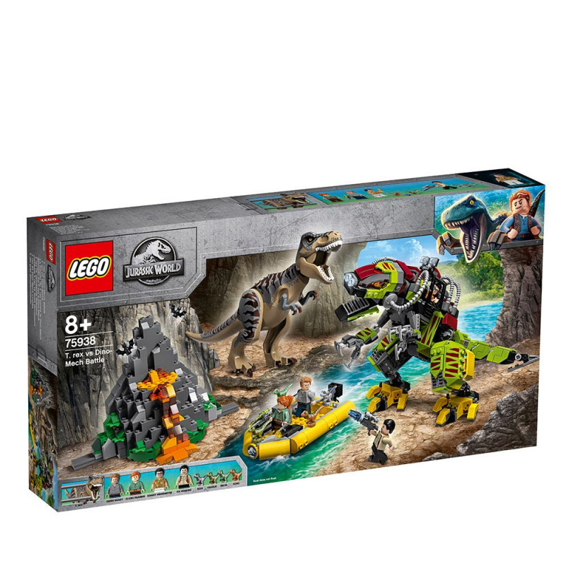 Lego ”Bătălie între tiranosaur și dinozaur” 716 piese  54066