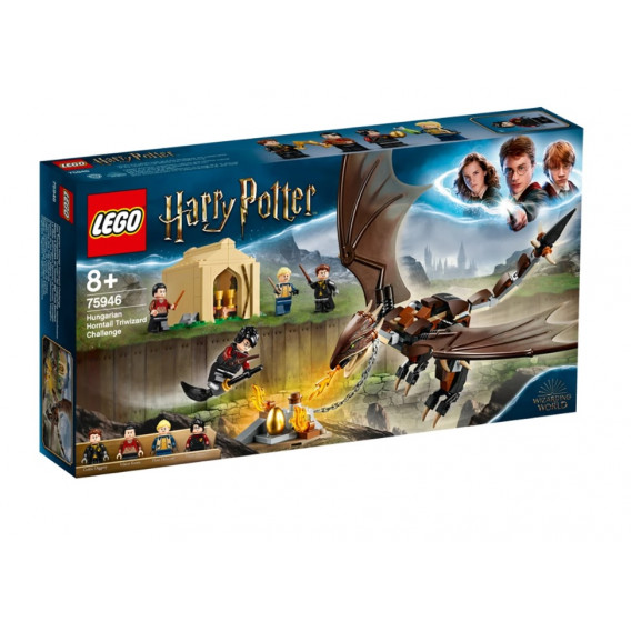 Lego ”Provocarea magică cu un dragon unguresc cu coarne” 265 piese Lego 54070 