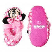 Papuci de casă pentru fete, cu Minnie Mouse pufos Minnie Mouse 54446 3
