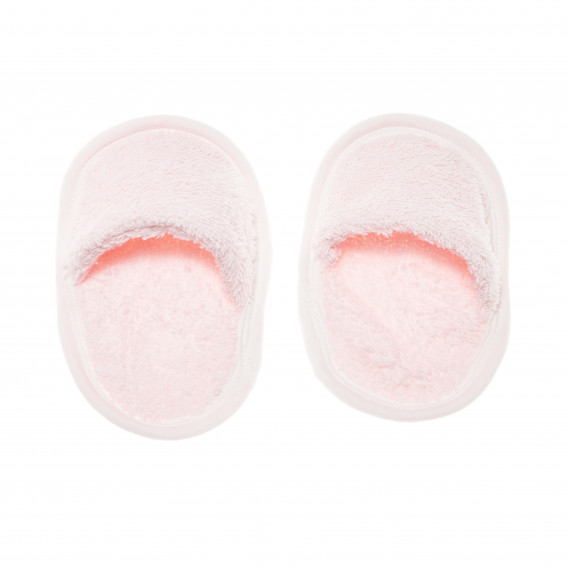 Halat de baie roz cu papuci pentru fetițe Bebetto 54527 3