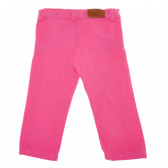 Pantaloni denim, roz închis pentru fete Bebetto 54826 2