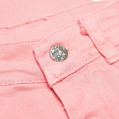 Pantaloni denim, roz deschis pentru fete Bebetto 54831 3