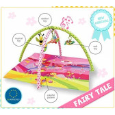 Covoraș Fairy Tale cu Jucării, culoare roz Lorelli 56409 2