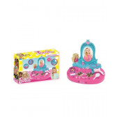 Masă de îmbrăcat cu oglindă și accesorii Barbie 56410 2