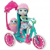 Set păpușă cu bicicletă Mattel 56428 2