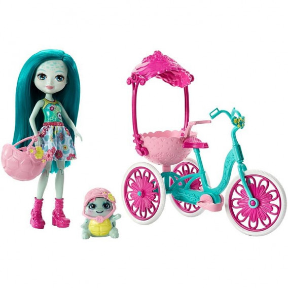 Set păpușă cu bicicletă Mattel 56429 3