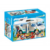 Piese de construcție Rulotă, peste 20 de piese Playmobil 5735 