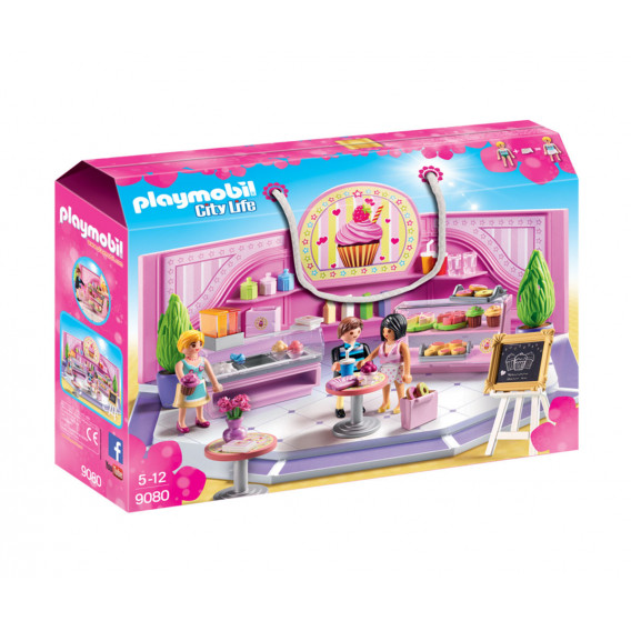 Magazinul de construcție Cupcake, peste 20 de bucăți Playmobil 5771 