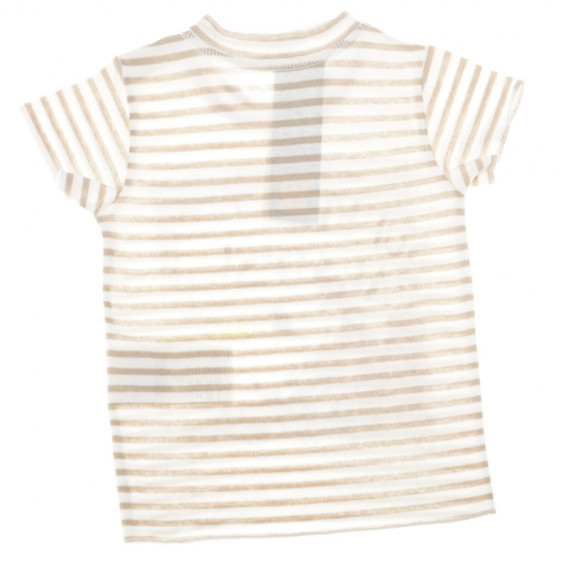 Bluză cu mânecă scurtă cu imprimeu colorat pentru fete Benetton 58049 2