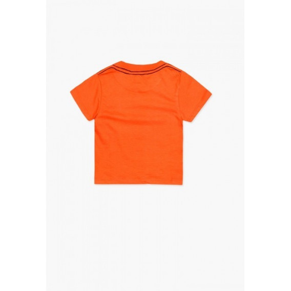 Tricou pentru băieți, cu mâneci scurte și imprimeu viu colorat Boboli 58613 3