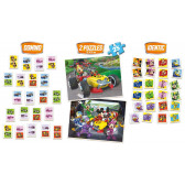 Set de jocuri educative pentru copii 4-în-1  Regatul înghețat Frozen 58875 2