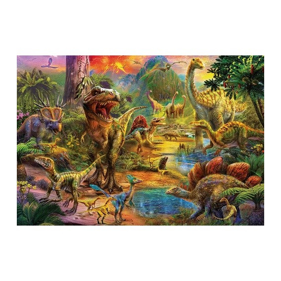 Puzzle Lumea dinozaurilor Educa 59316 2