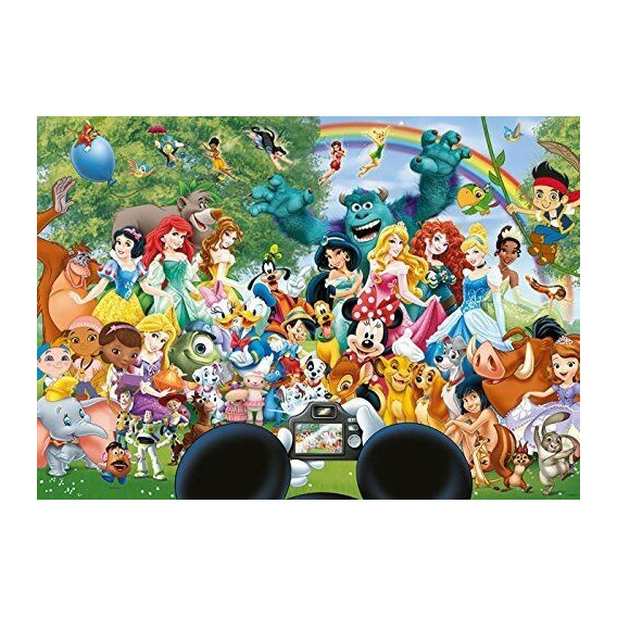 Puzzle pentru copii - Lumea minunată Disney 2 Disney 59320 2