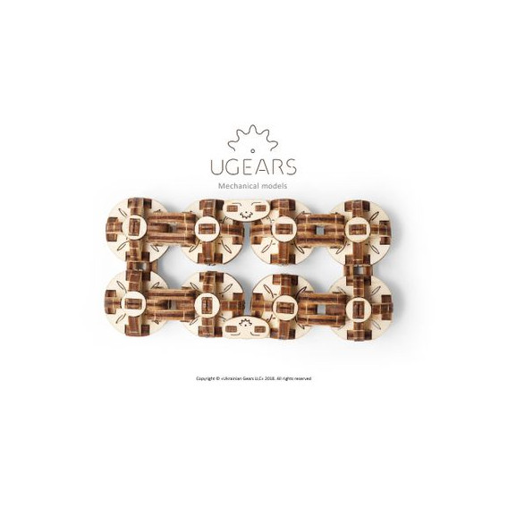 Puzzle mecanic 3D Flexi-Cube Ugears 59353 2
