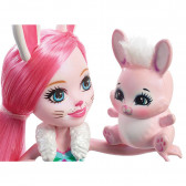 Enchantimals - păpușa Bree Bunny și Bunny Twist Mattel 59478 2