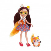 Enchantimals - păpușă Felicity și vulpea Flick Mattel 59480 2