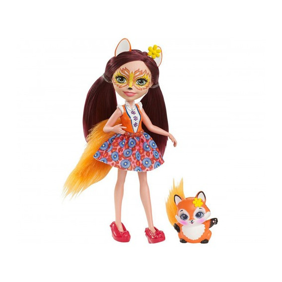 Enchantimals - păpușă Felicity și vulpea Flick Mattel 59480 2