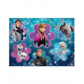 Puzzle cu personajele din filmul Regatul de gheață Frozen 59579 2