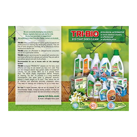 Tablete Eco naturale pentru mașină de spălat vase, cutie de carton, 25 buc. Tri-Bio 60174 2