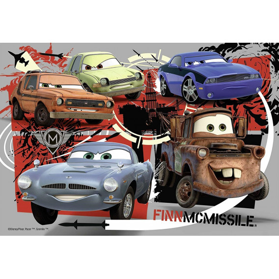Puzzle 2-în-1 Cars de la Disney Cars 60469 6