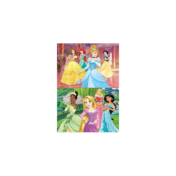 2 în 1 Puzzle pentru copii Disney Princess Disney Princess 60546 2