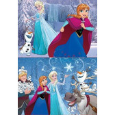  Puzzle 2-in-1 pentru copii din 48 de piese Frozen Frozen 60547 2