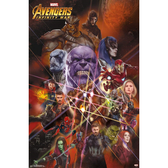 Puzzle „Răzbunarea fără sfârșit” din 100 de piese Avengers 60556 2