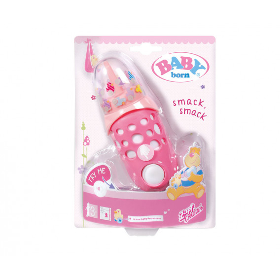 Baby Born - sticlă de păpuși interactivă Zapf Creation 6084 