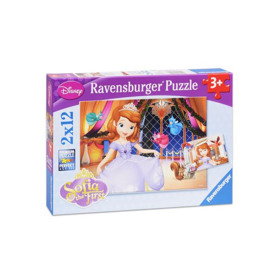 Puzzle 2 în 1 puzzle prințesă Disney Disney Princess 61379 2