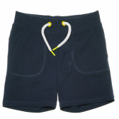 Set de bluză și pantaloni scurți din bumbac în culorile galben și negru Name it 61916 2