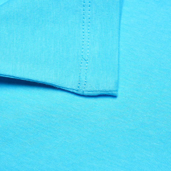 Bluză din bumbac cu inscripția PALM BEACH cu mâneci scurte pentru fete Name it 61945 4
