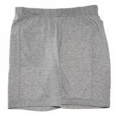 Pantaloni scurți de bumbac gri pentru băieți Benetton 62062 
