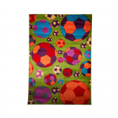 Covor - cu mingi de fotbal colorate, imprimate Venis 6224 