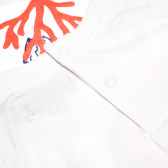 Tricou de bumbac fără mâneci Canada House cu imprimeu scafandru erou animat pentru băieți Canada House 62458 10