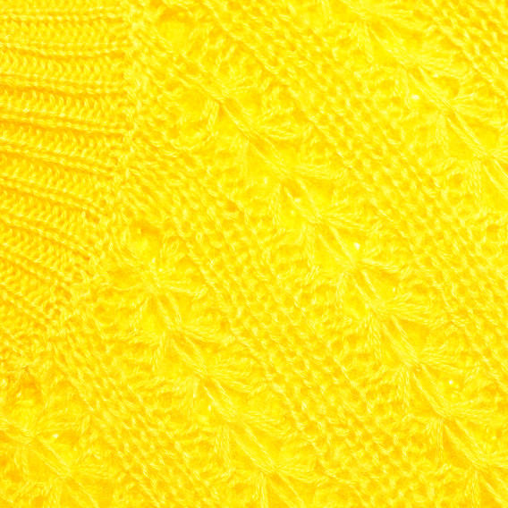 Pulover din bumbac cu mâneci lungi și nasturi pentru fete, de culoare galbenă Name it 62594 7